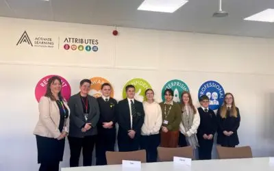 Olivia Bailey MP visits Theale Green School