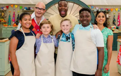 Deji wows at Junior Bake Off